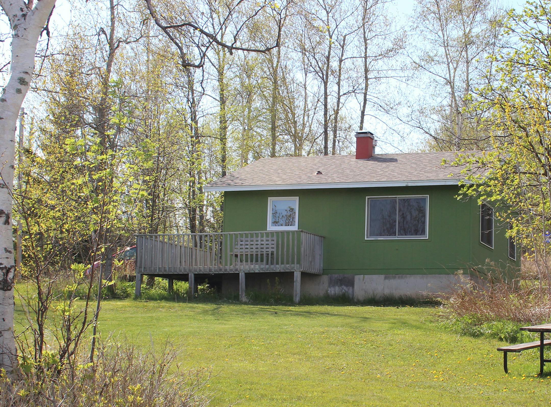 Jerde cabin for Outdoors Weekend.