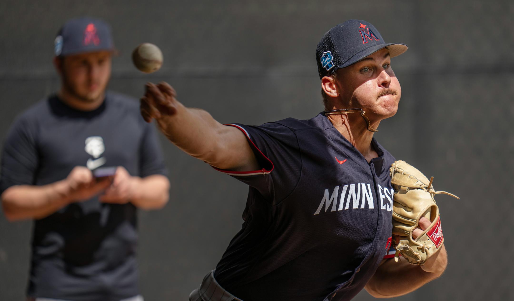 Minnesota Twins pitcher Cole Sands.