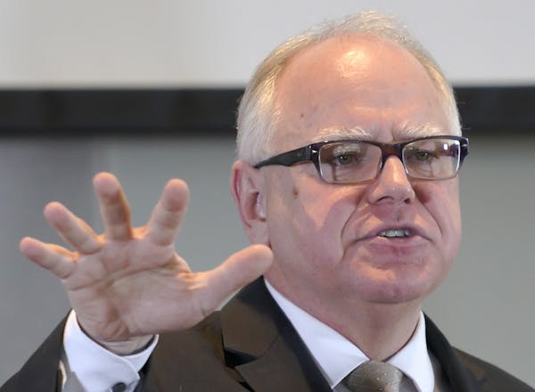 Gov. Tim Walz hopes to make Minnesota one of a handful of states with paid family leave.