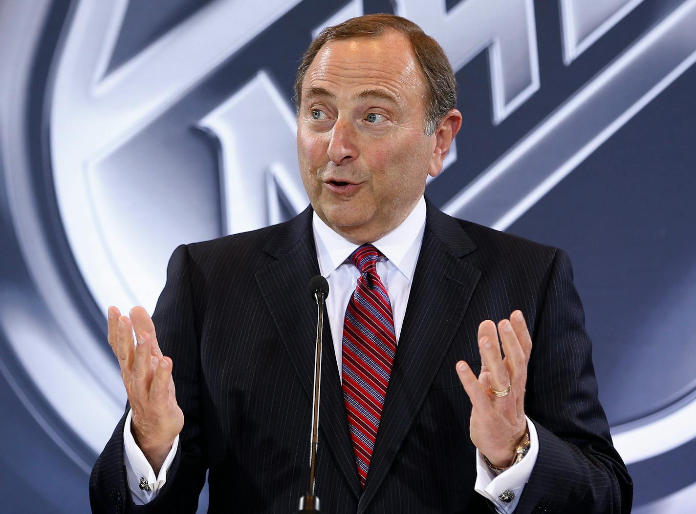 NHL Commissioner Gary Bettman