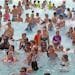 High temperatures Thursday hovered around 90 degrees. Around the metro the challenge was to stay cool. At Bunker Beach Water Park, swimmers stayed coo
