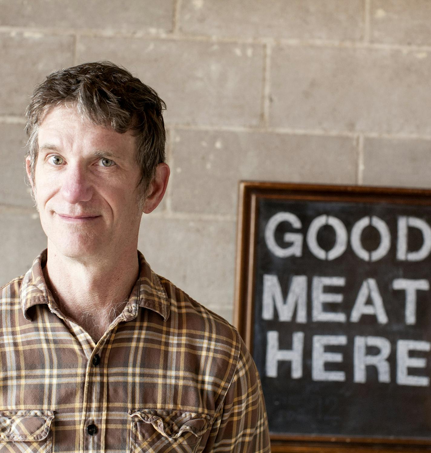 Mike Phillips of Red Table Meat Co. poses for a portrait at Food Building in Minneapolis March 20, 2015. (Courtney Perry/Special to the Star Tribune)