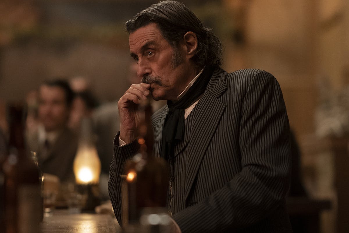 Ian McShane in "Deadwood: The Movie."
credit: Warrick Page, HBO