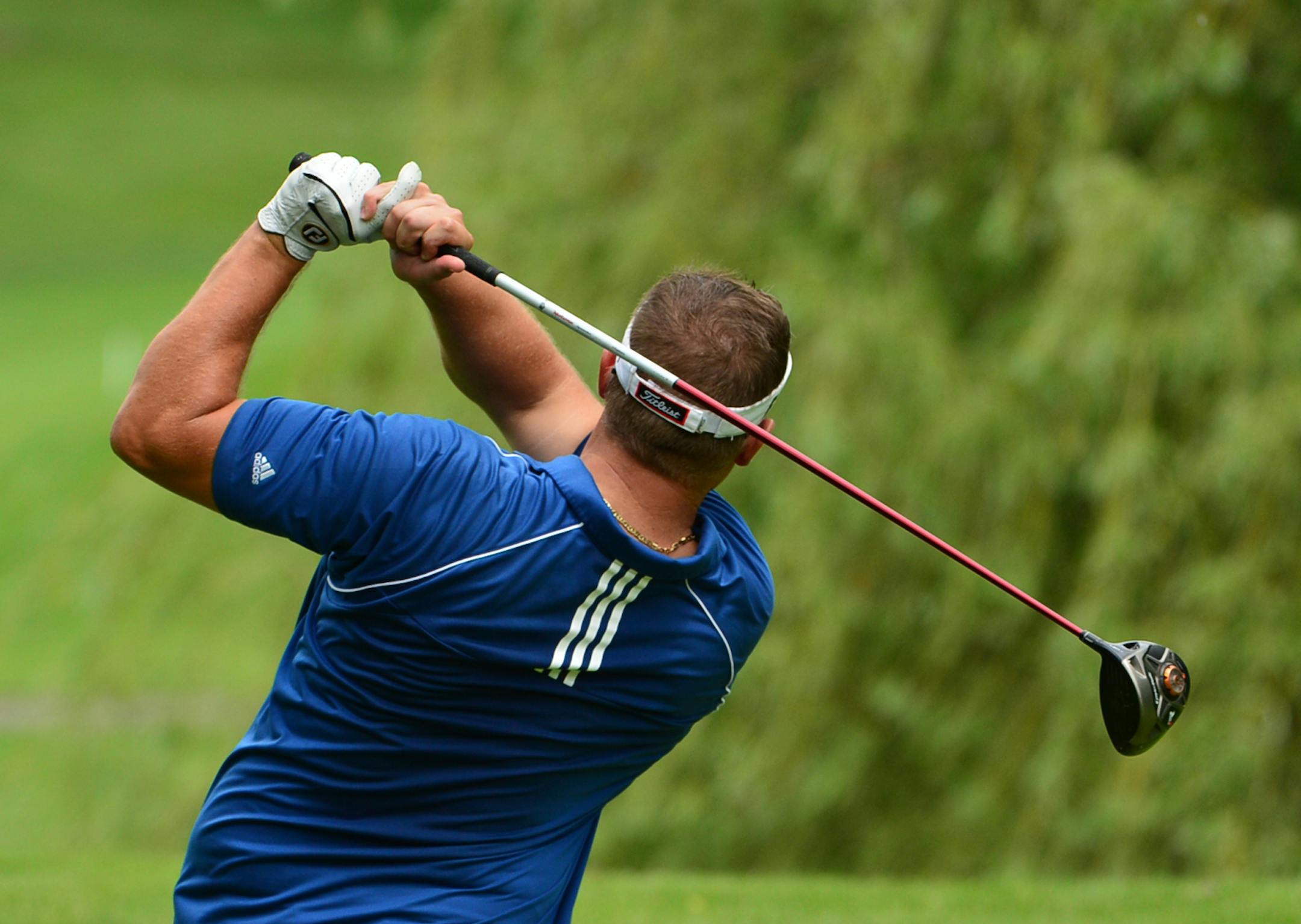 During a tournament 172 golfers from Concordia University played Tartan Park Golf Course in Lake Elmo on Friday June 27, 2014. The course was built for 3M employees and is now open to the public and now more rounds per year are being played. ]Richard.Sennott@startribune.com Richard Sennott/Star Tribune Lake Elmo Minn.Friday 6/27/2014) ** (cq)