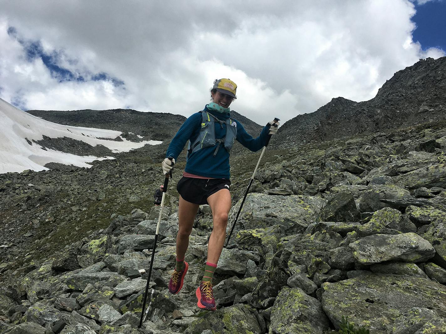 Rachel Drake, Augstbord Pass, Switzerland (Haute Route from Zermatt to Chamonix