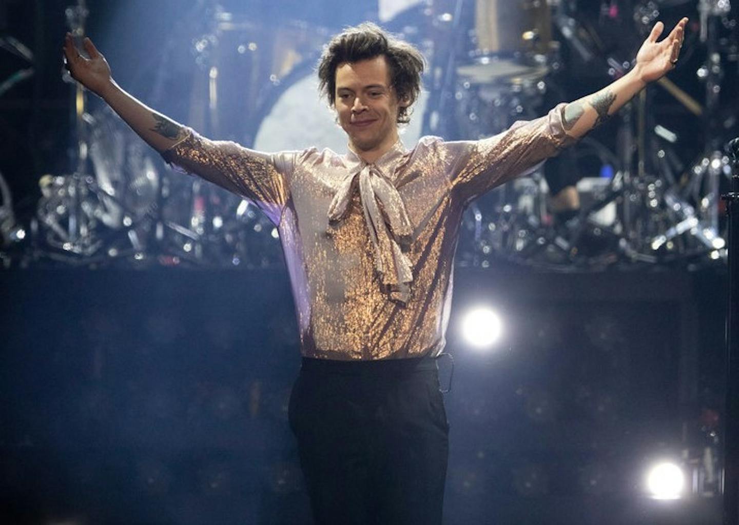 Harry Styles was golden when his first solo tour hit Xcel Energy Center in 2018.