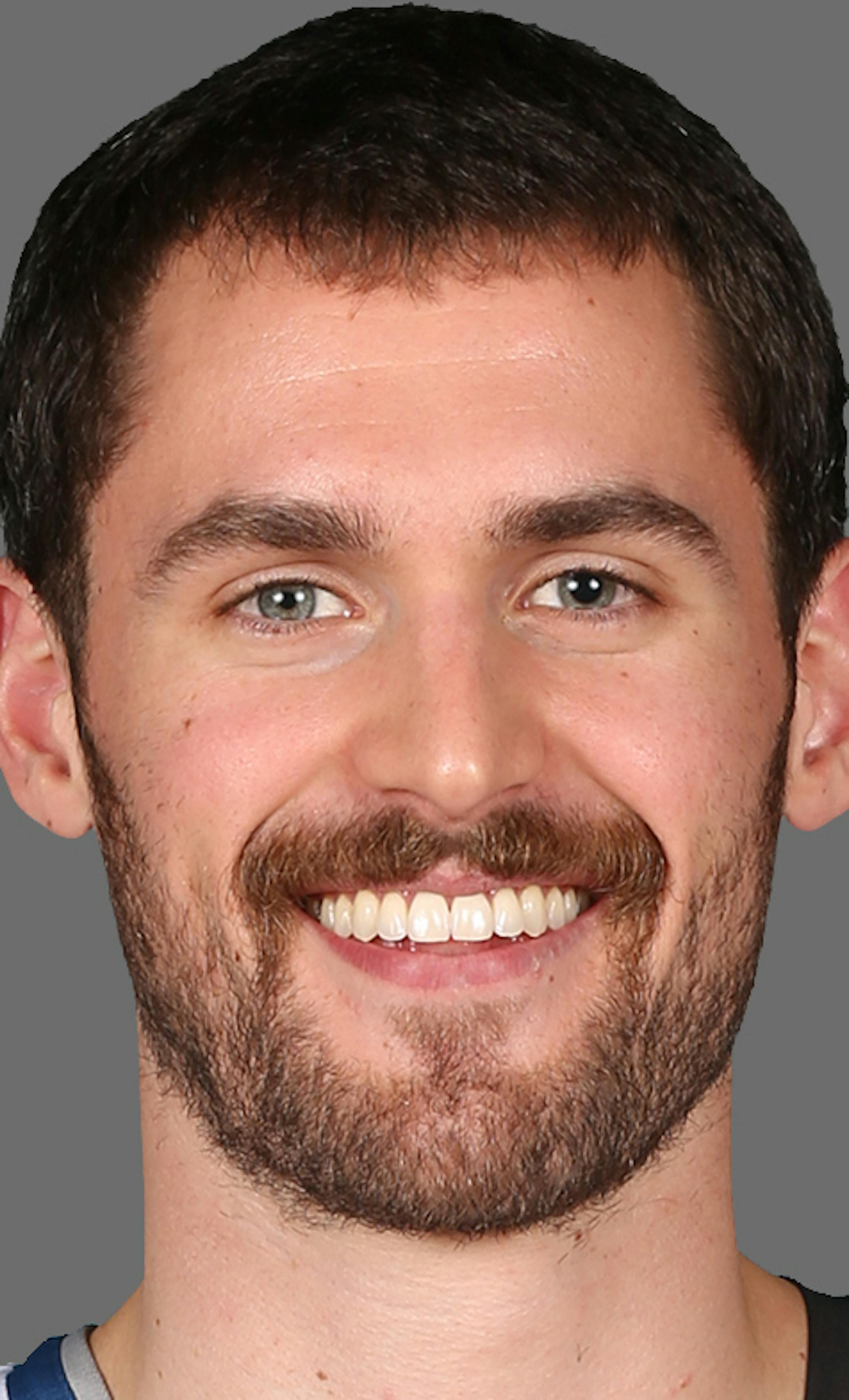 MINNEAPOLIS, MN - SEPTEMBER 30: Kevin Love #42 of the Minnesota Timberwolves poses for a portrait during 2013 NBA Media Day on September 30, 2013 at Target Center in Minneapolis, Minnesota. NOTE TO USER: User expressly acknowledges and agrees that, by downloading and or using this photograph, User is consenting to the terms and conditions of the Getty Images License Agreement. Mandatory Copyright Notice: Copyright 2013 NBAE (Photo by Jordan Johnson/NBAE via Getty Images) ORG XMIT: 180475882