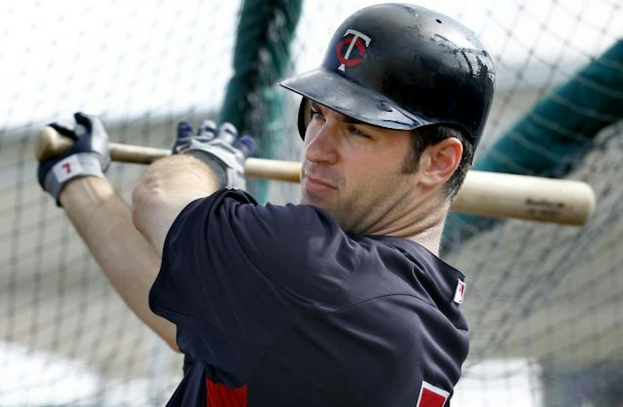 Twins catcher Joe Mauer