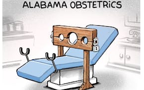 Sack cartoon: Alabama abortion law