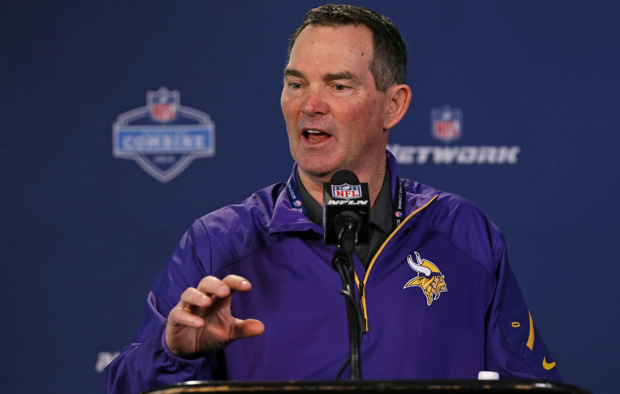Vikings coach Mike Zimmer