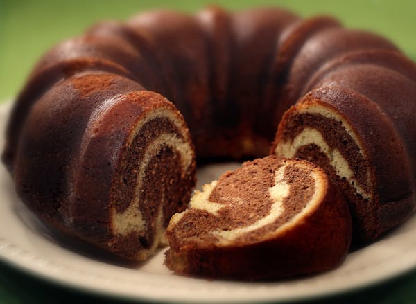 Nutella stars in this new take on marble cake.