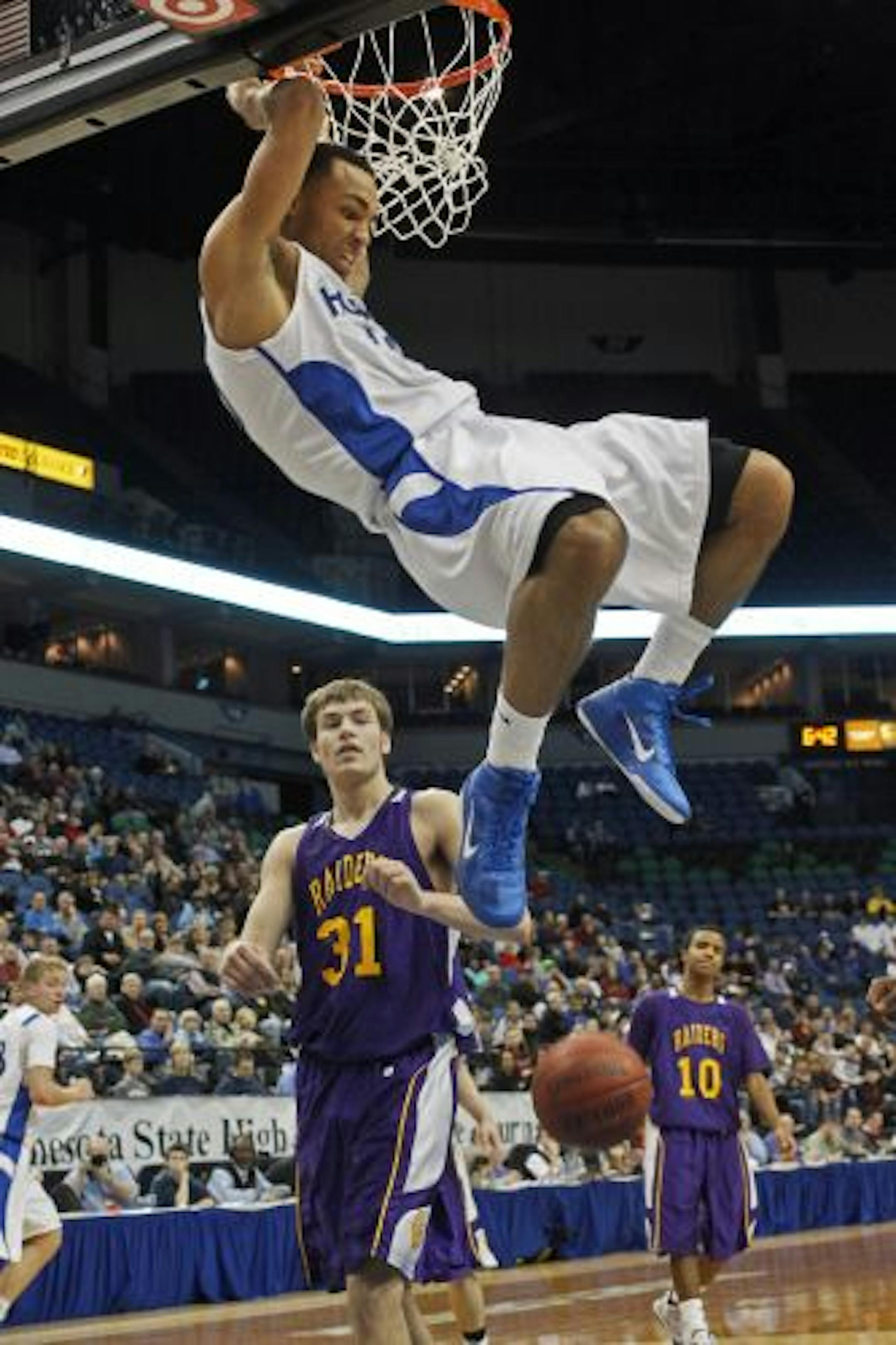 Hopkins senior guard Joe Coleman