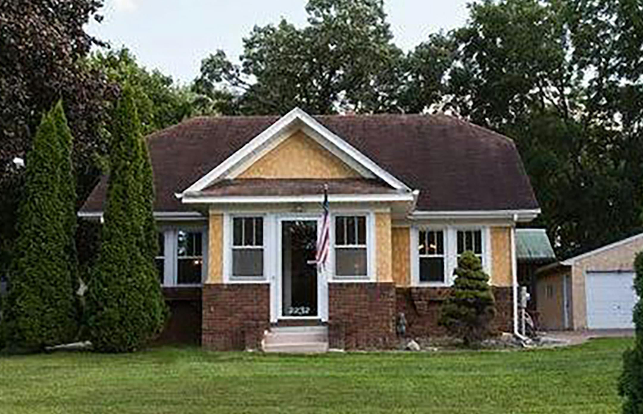 North St. Paul: Built in 1928, this two-bedroom, one-bath house has 1,280 square feet.