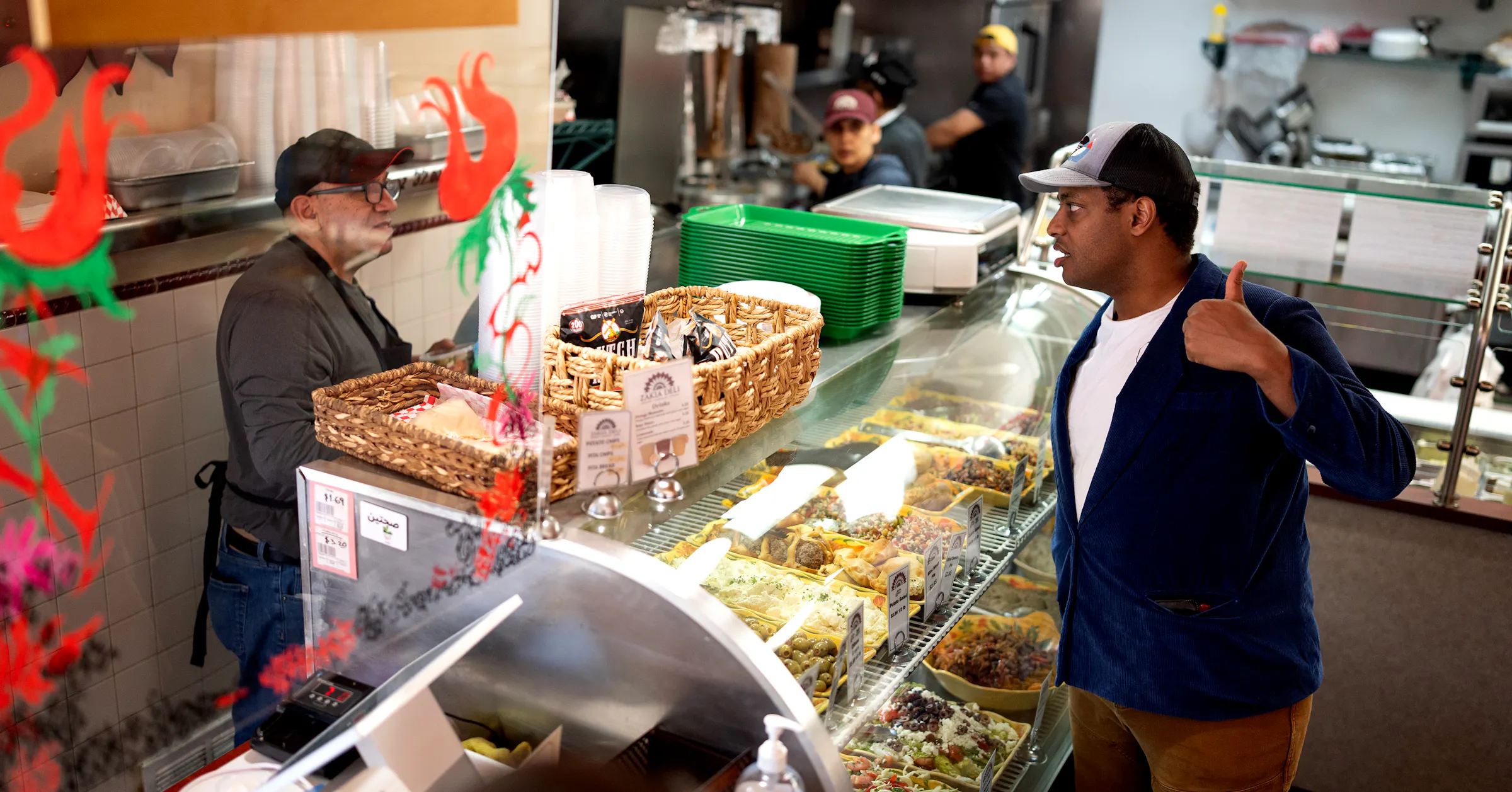 The perfect order at Zakia Deli in Minneapolis