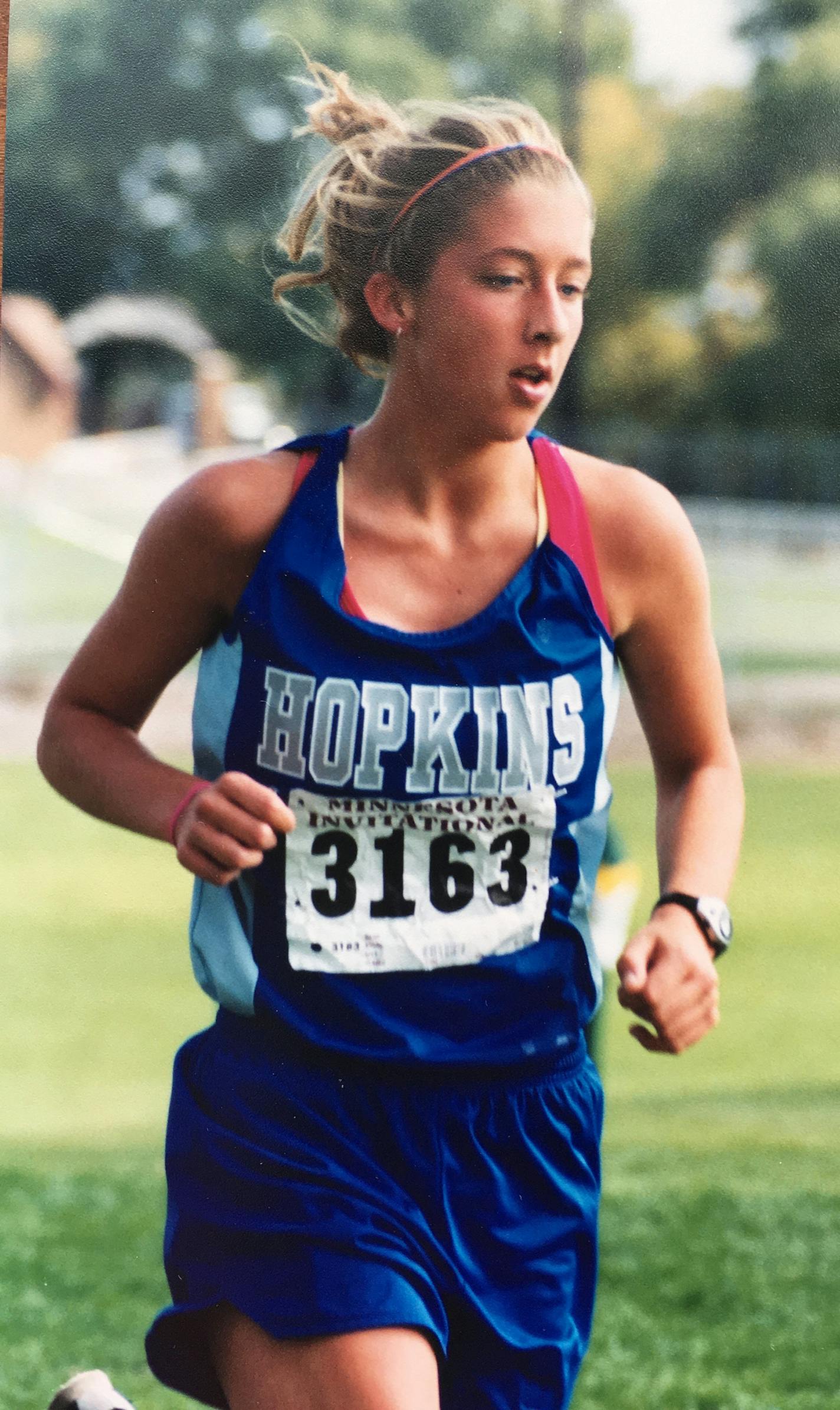 Courtney Dauwalter was a high school cross country and Nordic star.