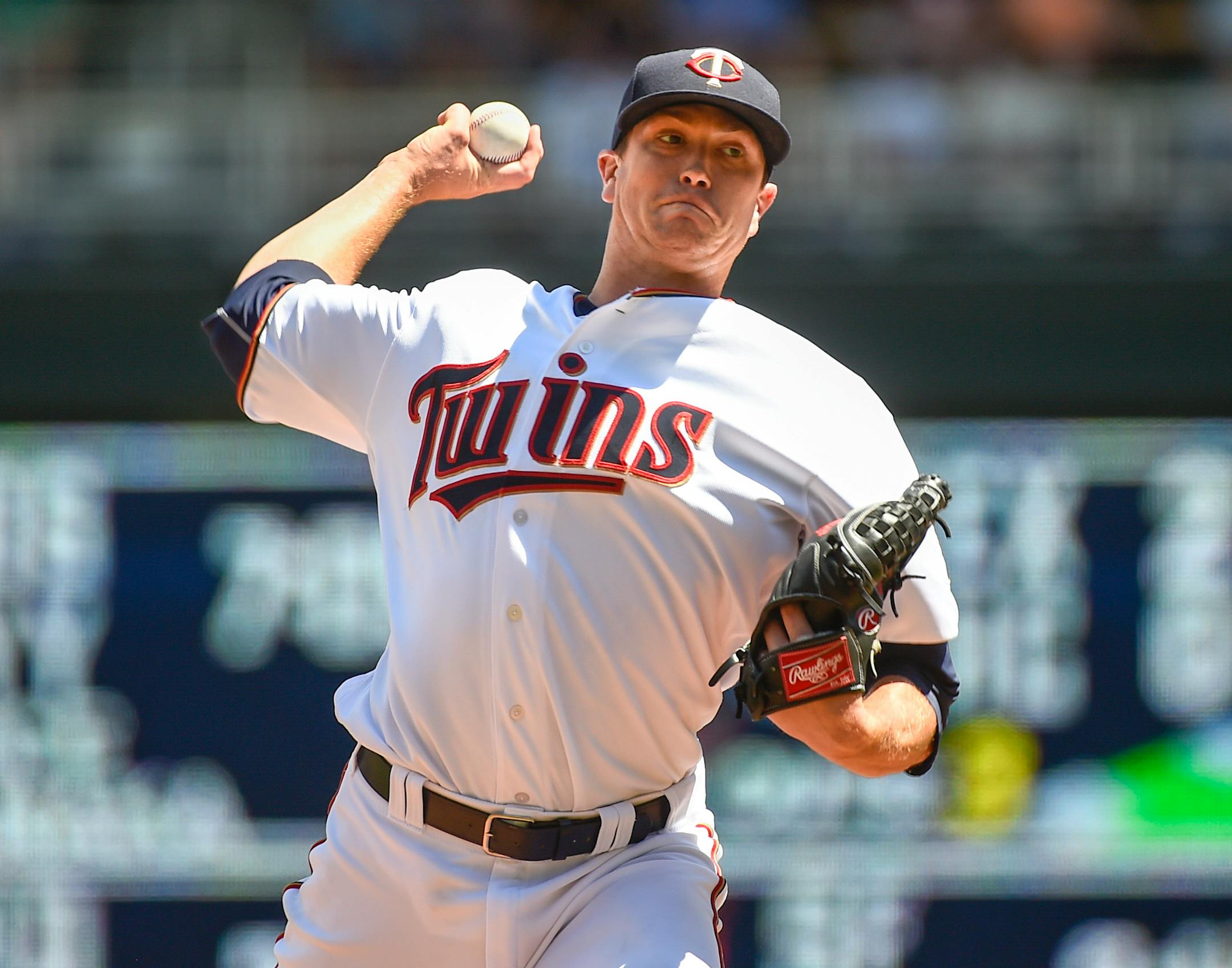 Twins starter Kyle Gibson