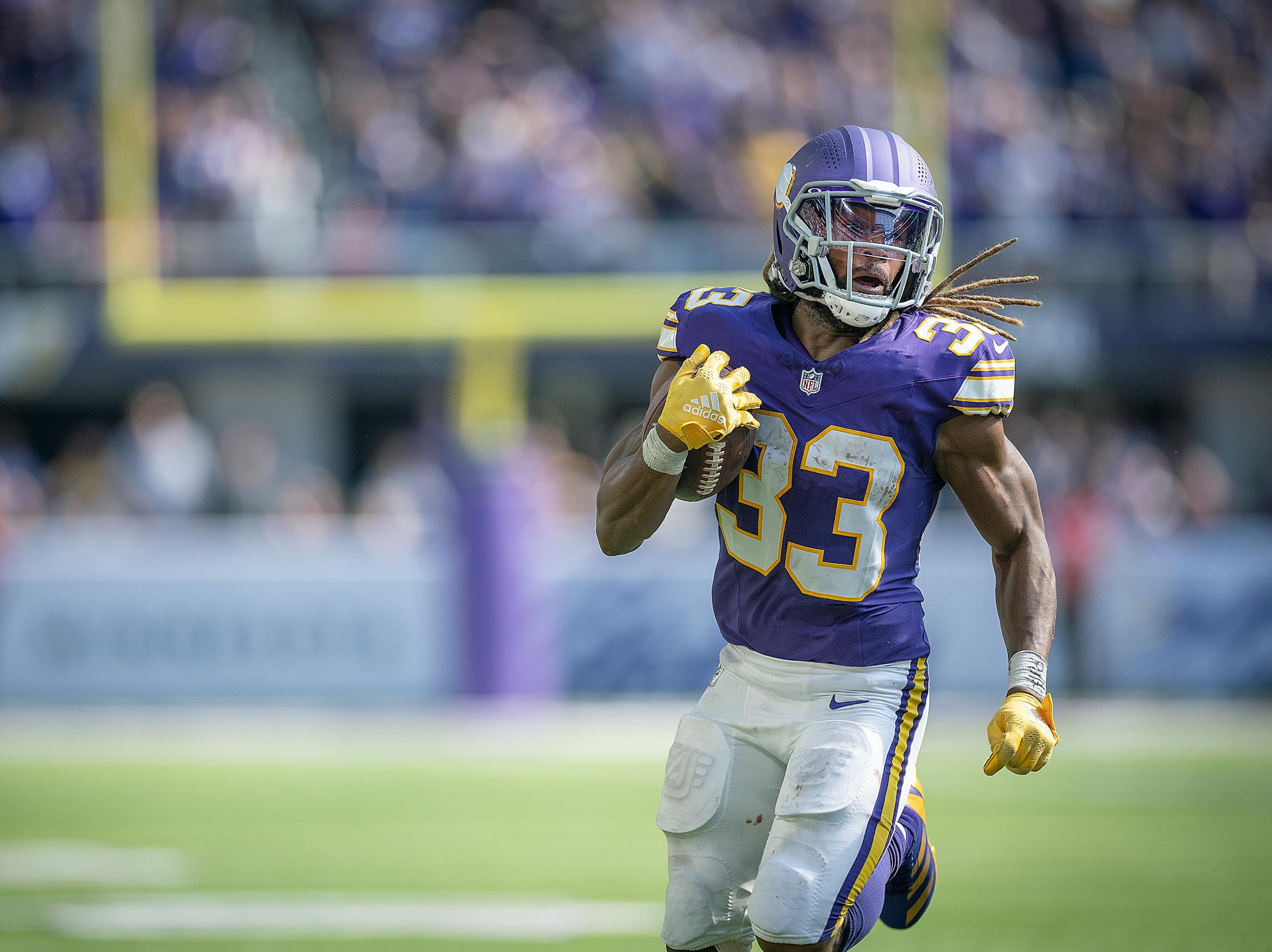 Aaron Jones was a revelation for the run-hungry Vikings