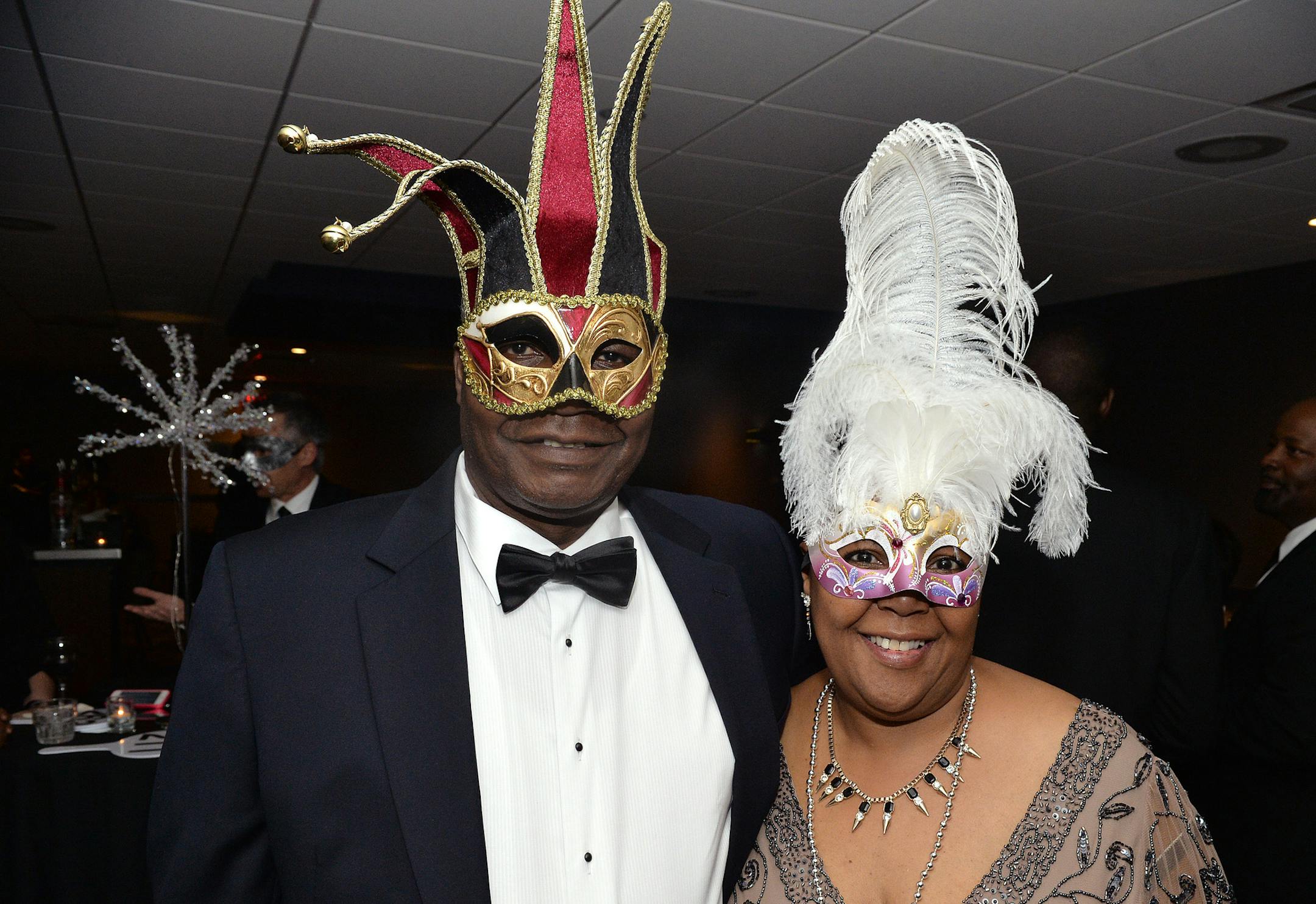 Robert and Tracey Diller. ] (SPECIAL TO THE STAR TRIBUNE/BRE McGEE) **Robert Diller (left), Tracey Diller (right), UNCF Masked Ball