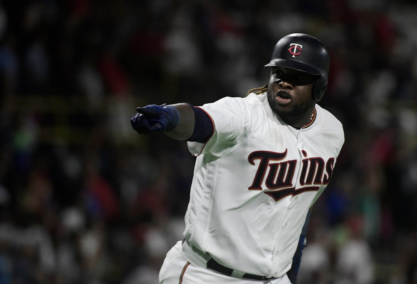 Twins third baseman Miguel Sano