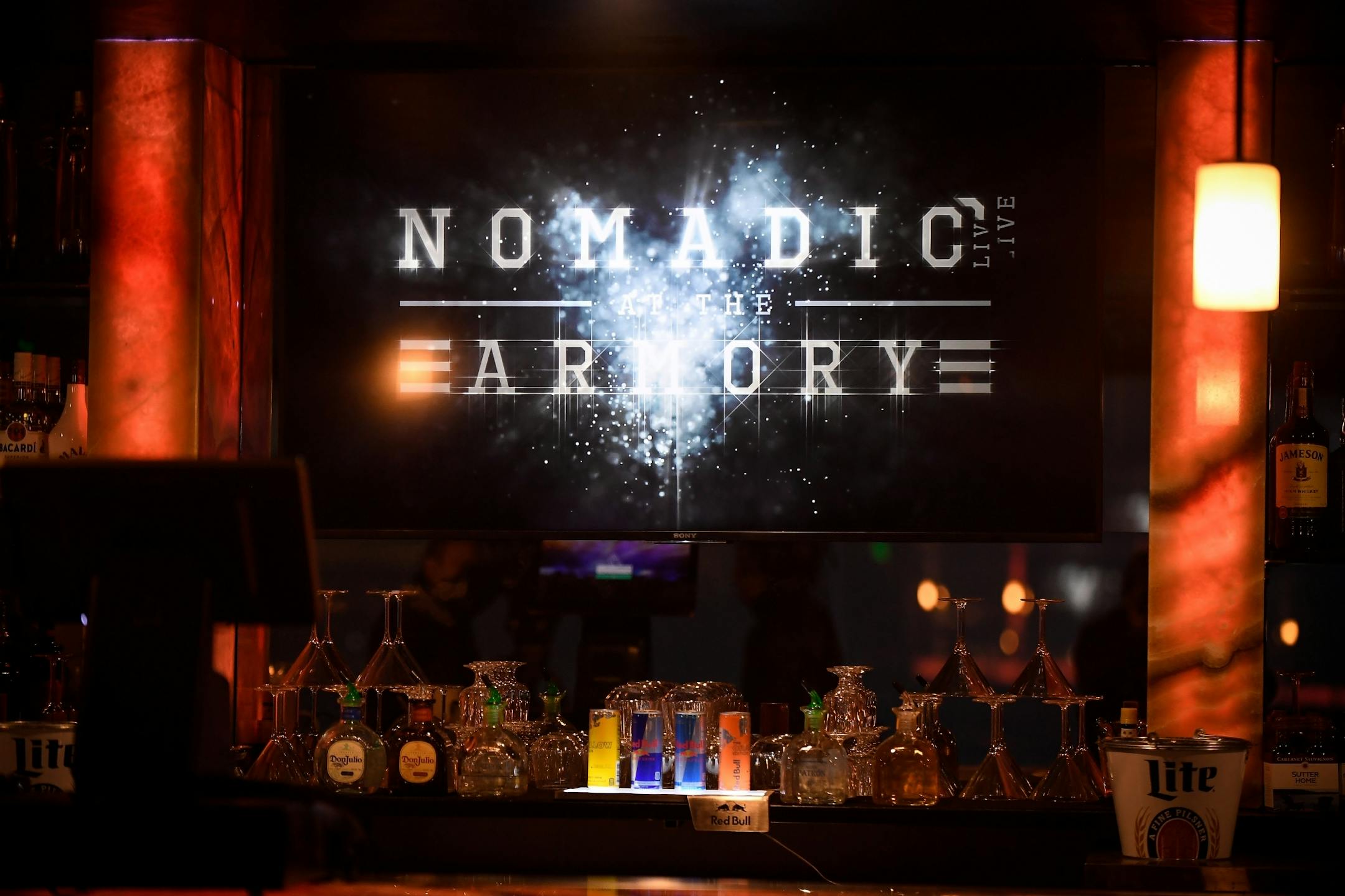 A bar at the Armory.