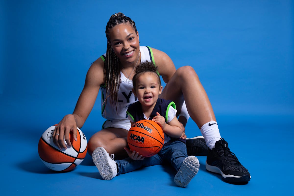 Lynx forward Napheesa Collier spent the offseason after 2022 focusing solely on getting back to shape after giving birth to her daughter, Mila.