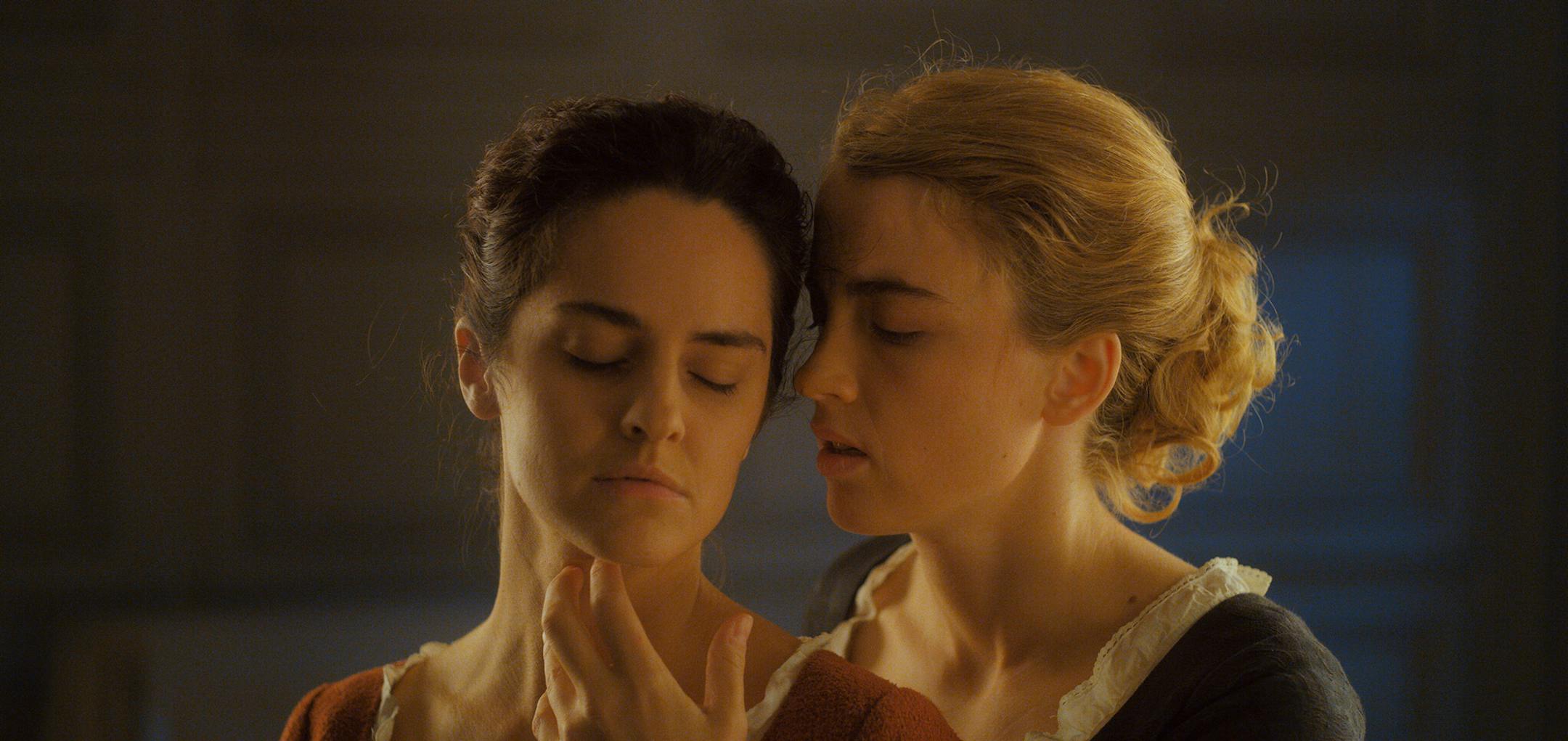 Noémie Merlant and Adèle Haenel in "Portrait of a Lady on Fire."