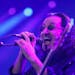 Rush bassist Geddy Lee sang on the band's second song Tuesday night. ] JEFF WHEELER ï jeff.wheeler@startribune.com Canadian rock gods Rush performed 