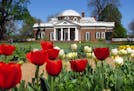 Thomas Jefferson began designing and building Monticello, his plantation home just outside Charlottesville, Va., when he was 26. Gardens surround the 