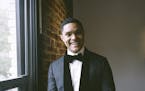 Trevor Noah during a fitting with Musika Fr&#xcb;re in New York, Sept. 10, 2018. Noah&#xed;s show &#xec;The Daily Show&#xee; is up for an Emmy for the
