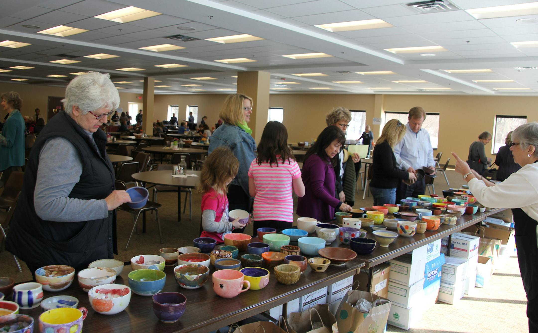 Empty Bowls. Provided by The Open Door
