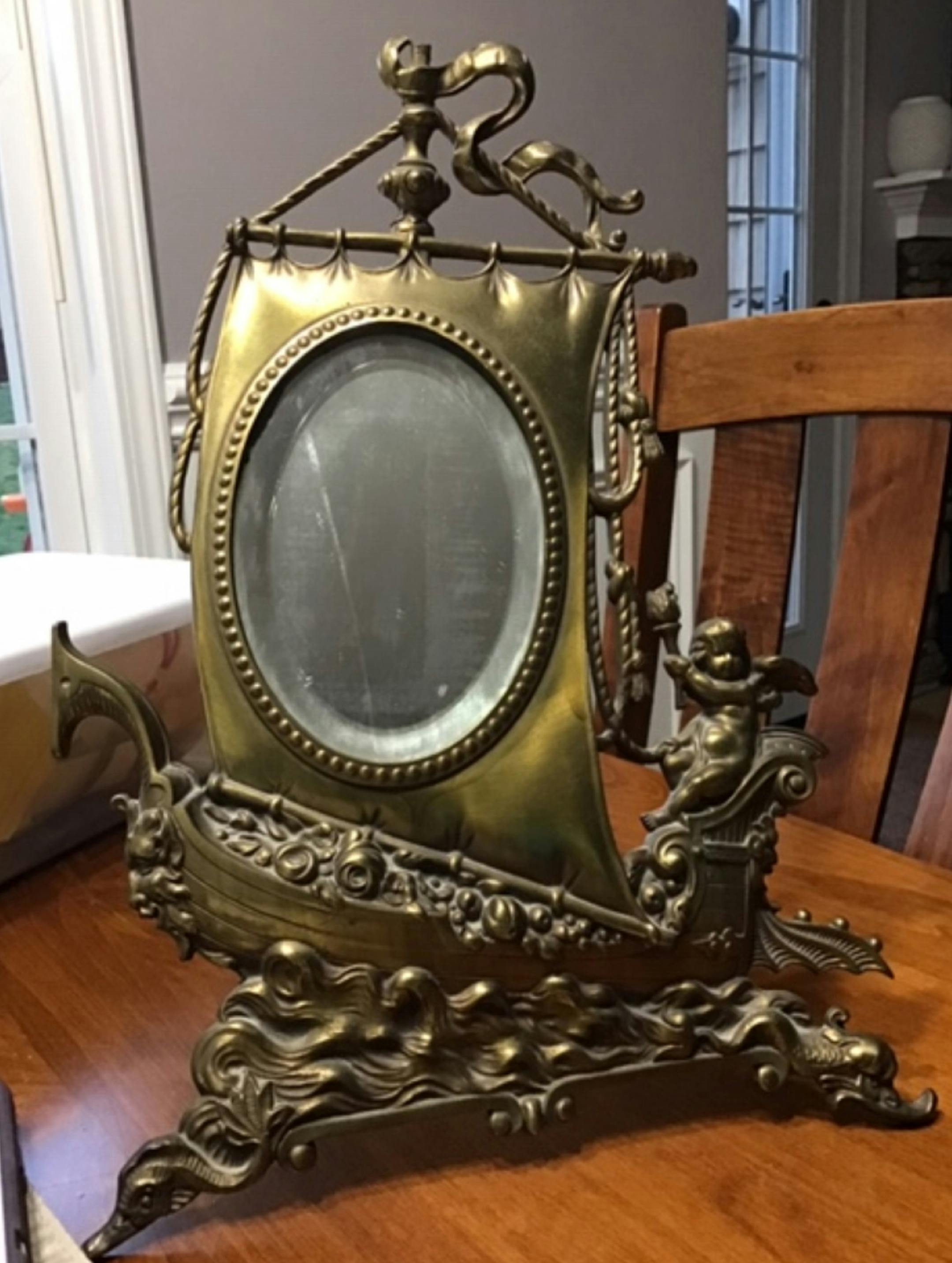 This unusual piece was made by the Meriden Silver Plate Company. (Handout/TNS)