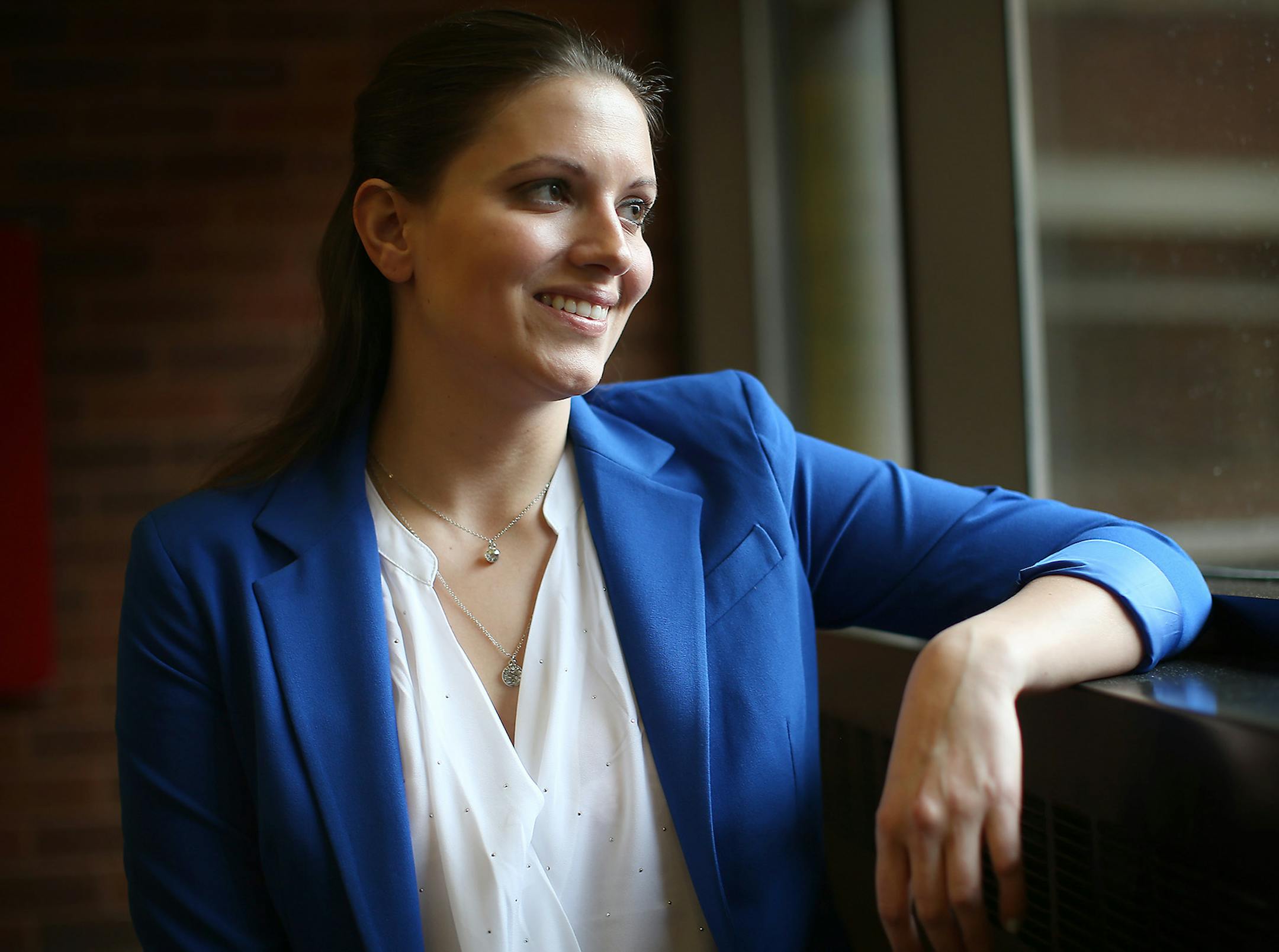 Millennial Nikki Trummer, 24, talks about college debt, the lack of preparation she had when going off to college and her sense that she doesn't want anyone to pay off her loans. She wants more transparancy and accountability. ] (ELIZABETH FLORES/STAR TRIBUNE) ELIZABETH FLORES • eflores@startribune.com