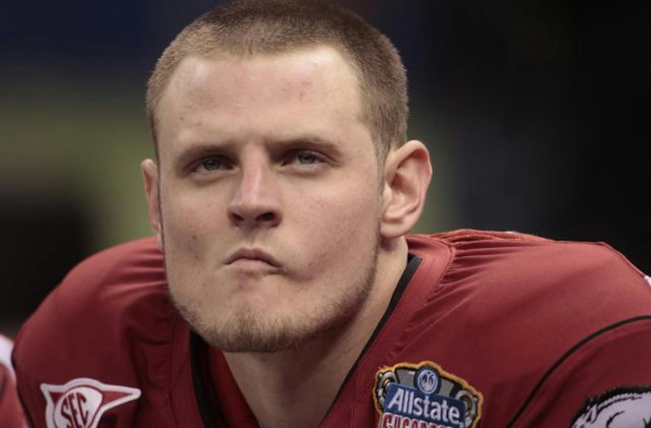 Arkansas quarterback Ryan Mallett