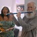Lizzo and David Letterman collaborate on his Netflix show, "My Next Guest Needs No Introduction."