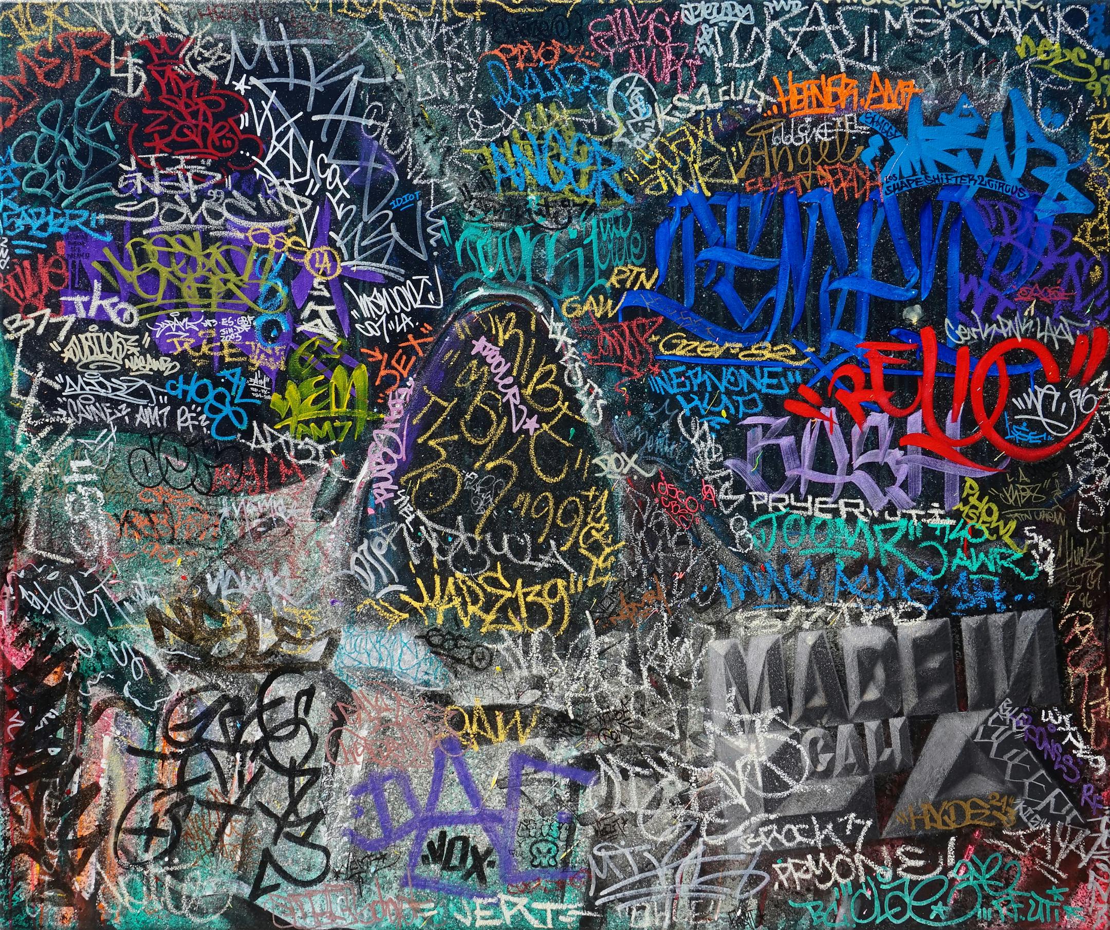 Stefano Bloch's graffiti.