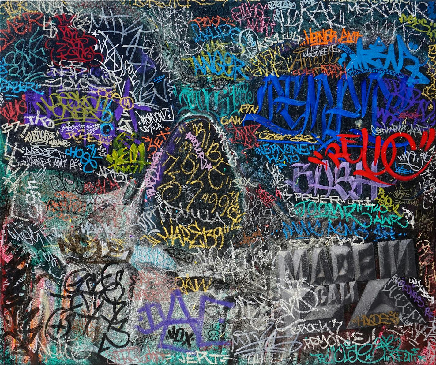 Stefano Bloch's graffiti.