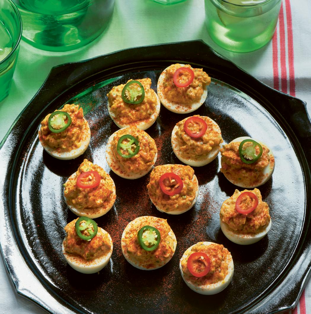 Infused with spicy paprika, this is your new favorite deviled egg recipe. From “ScheckEats: Cooking Smarter,” by Jeremy Scheck (Harvest, 2023).