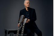 Jimmy Page with 1969 EDS-1275 Doubleneck Collector’s Edition from Gibson Custom.