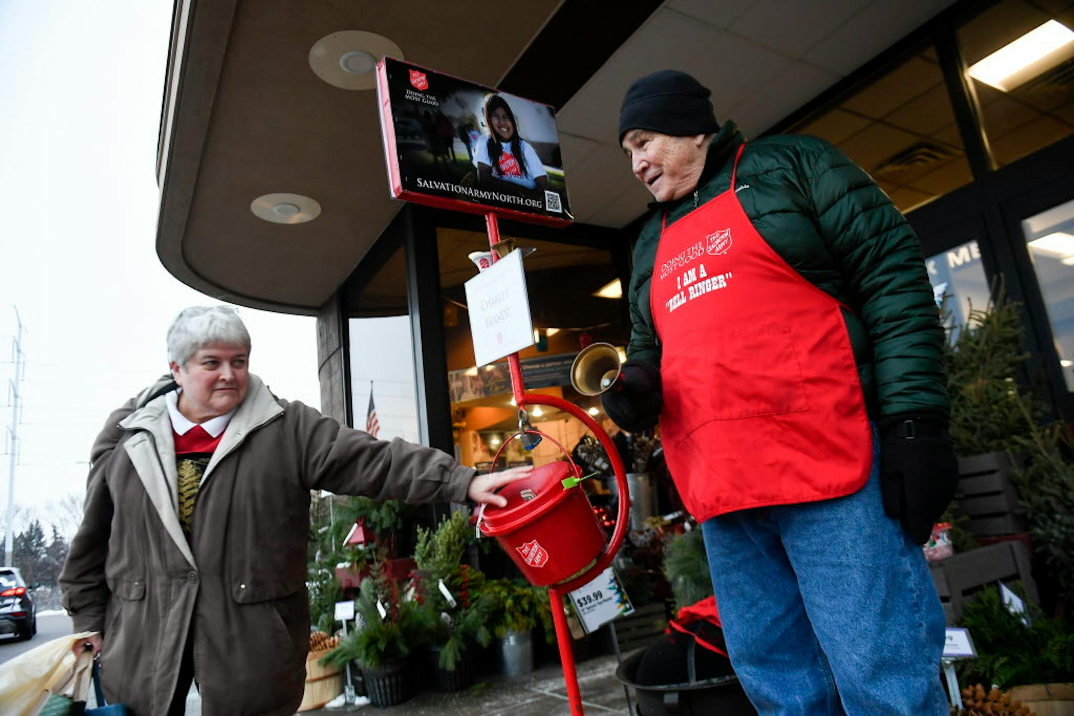 Sandy McGiffin of Roseville made a donation.