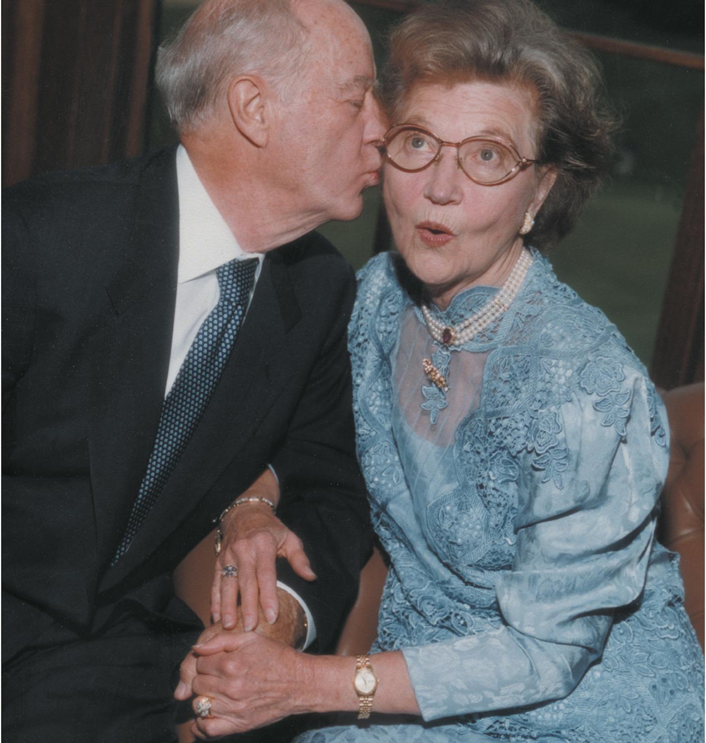 Gerald and Henrietta Rauenhorst on their 50th wedding anniversary in 2000. Provided photo