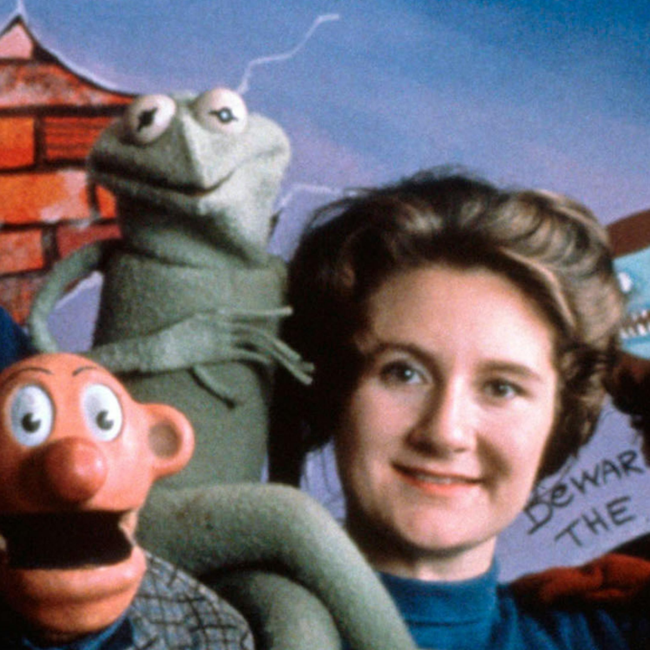 FILE - This 1960 handout photo provided by The Jim Henson Company shows Jane Henson, right, with Jim Henson and the cast of Sam and Friends, in Washington. Jane Henson died in her Connecticut home on April 2, 2013 after a long battle with cancer. (AP Photo/The Jim Henson Company, Del Ankers)