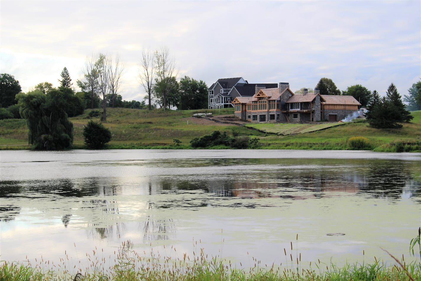 Houses are being constructed on the former Lakeview golf course in Orono, near the northern shore of Lake Minnetonka.