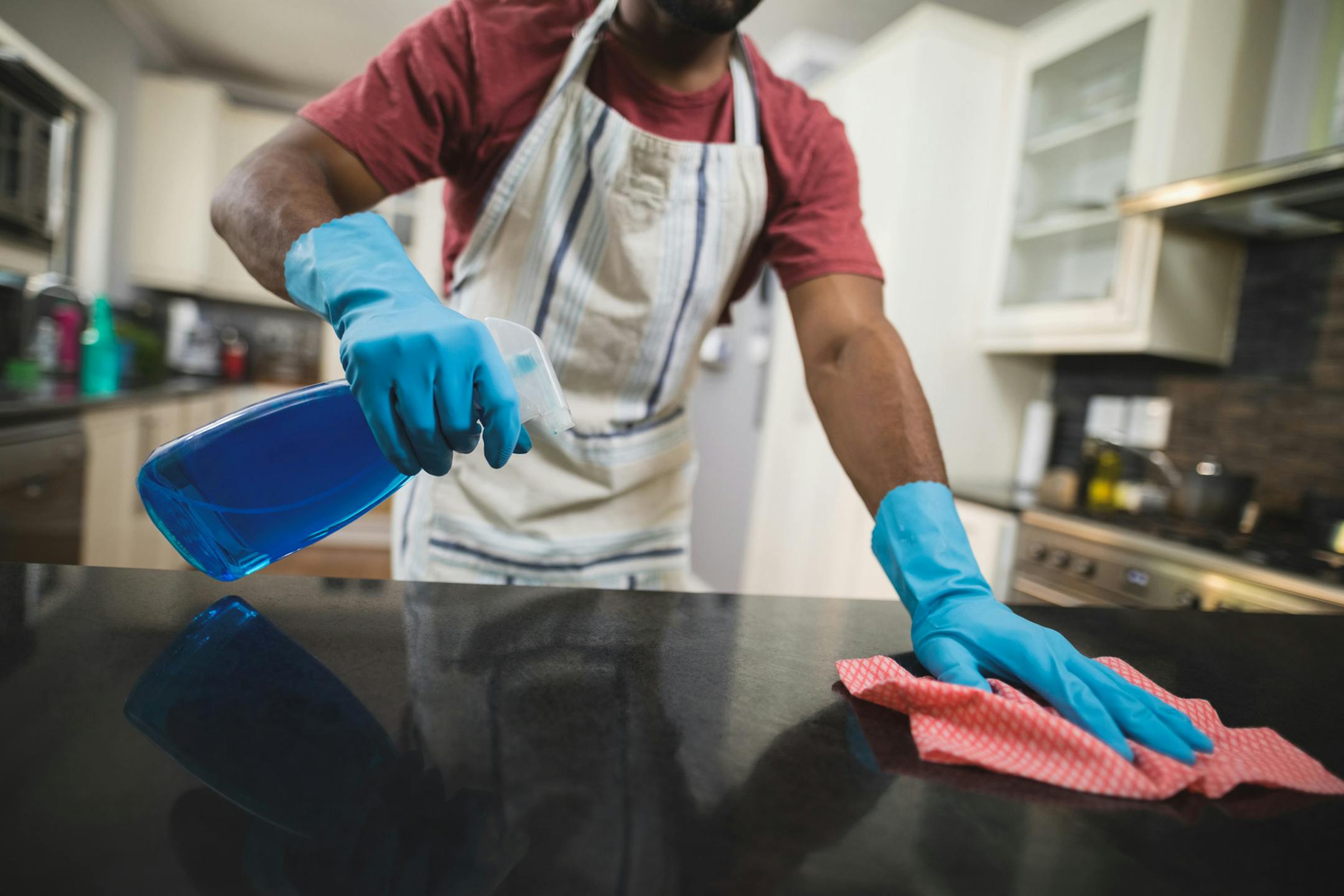 Taking the time to clean your home&#xed;s major surfaces once a week is not a major commitment, but it can make a serious difference in the way your space looks and feels. (Dreamstime) ORG XMIT: 1223347