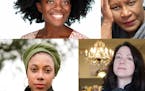 Virtually speaking: (Clockwise, from top) Yaa Gyasi, Claudia Rankine, Helen Macdonald and Sarah Broom are this year's featured authors.