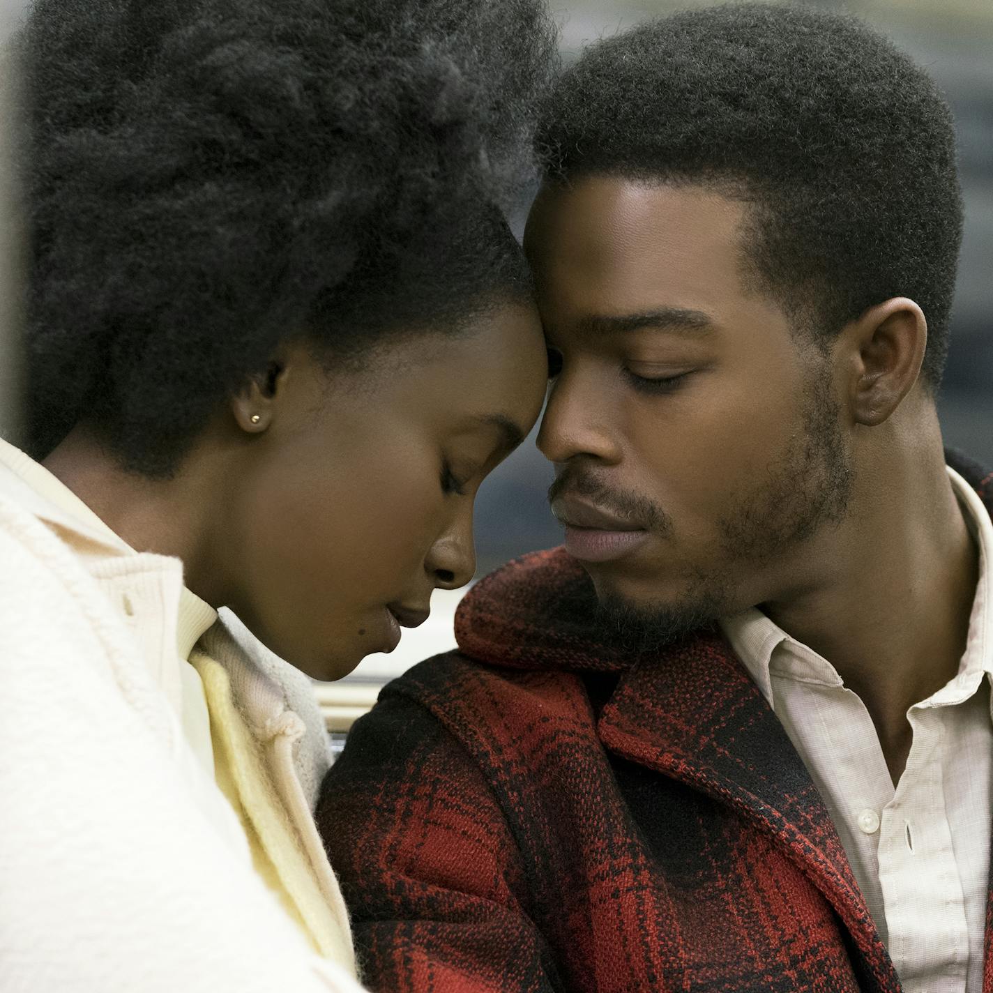 KiKi Layne as Tish and Stephan James as Fonny star in Barry Jenkins' IF BEALE STREET COULD TALK, an Annapurna Pictures release.