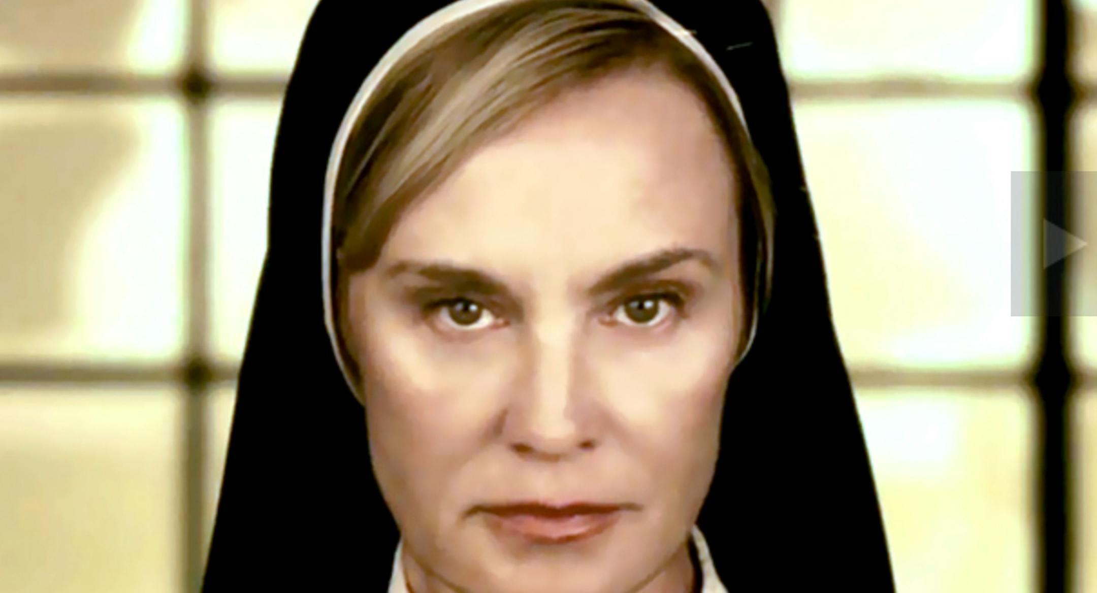 Jessica Lange portrays a sadistic nun on "American Horror Story: Asylum."
