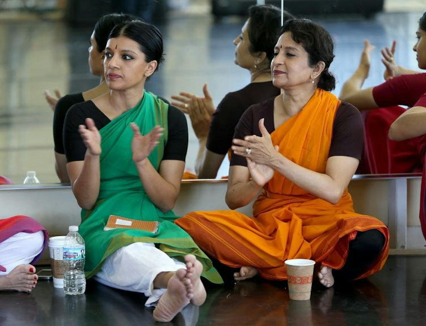 Aparna Ramaswamy, left, and Ranee Ramaswamy. ORG XMIT: MIN1404220936490498