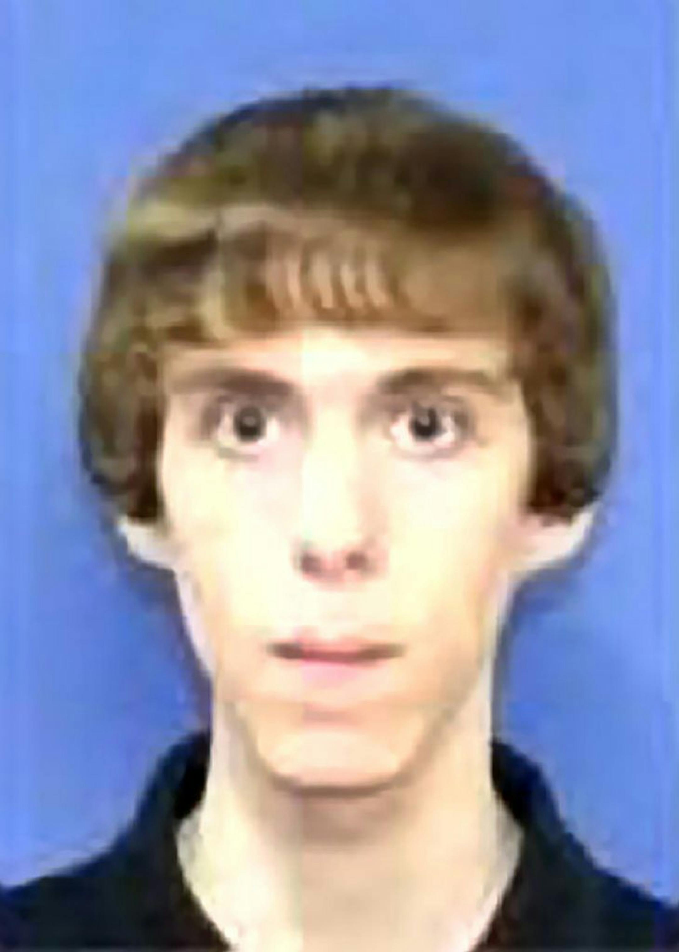 FILE - Adam Lanza, in an undated file photo circulated by law enforcement and provided by NBC News.