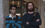 Kumail Nanjiani, Martin Starr in Season 5 episode 1 of "Silicon Valley."
photo: Ali Paige Goldstein/HBO