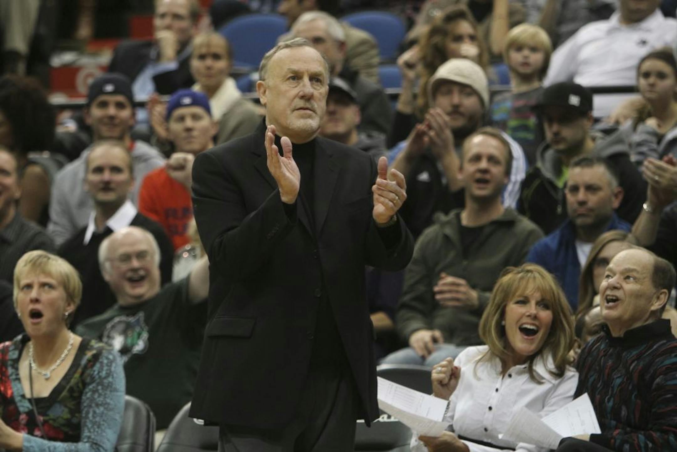 Timberwolves head coach Rick Adelman